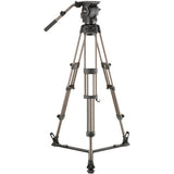 Sistema de trípode profesional de aluminio Libec RSP-750 con esparcidor a nivel del suelo para configuraciones ENG