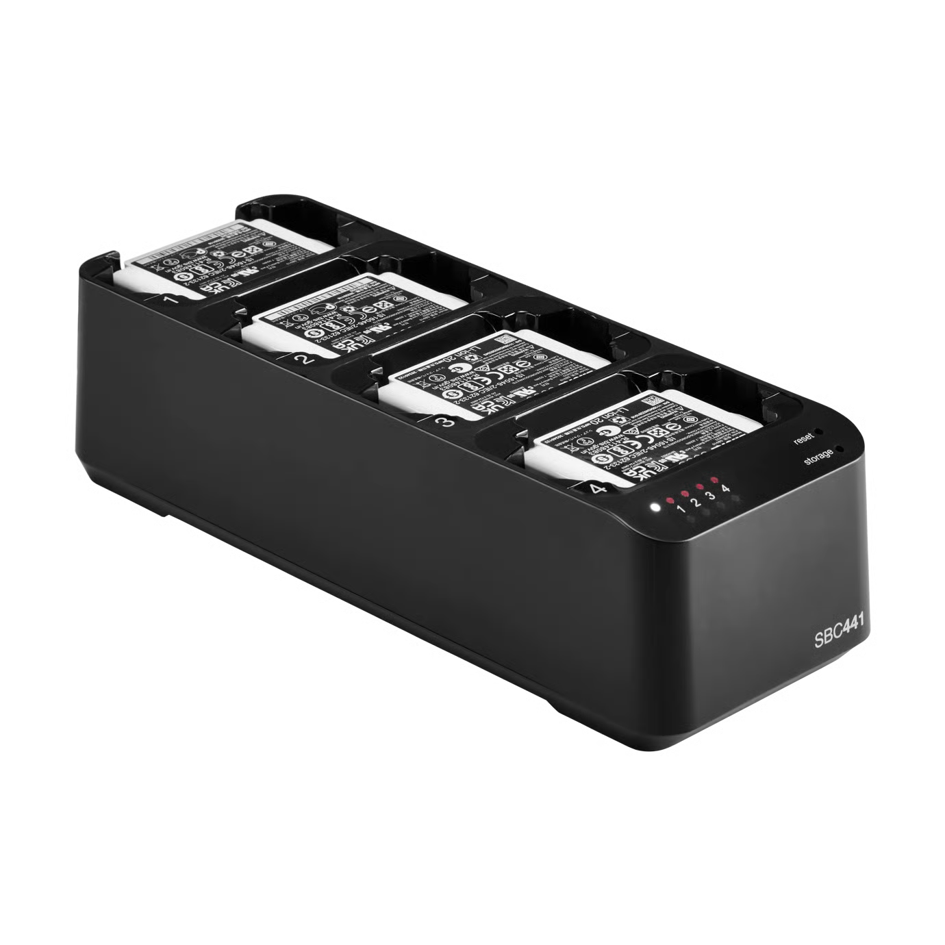 Cargador de acoplamiento de 4 ranuras PSM digital Axient®