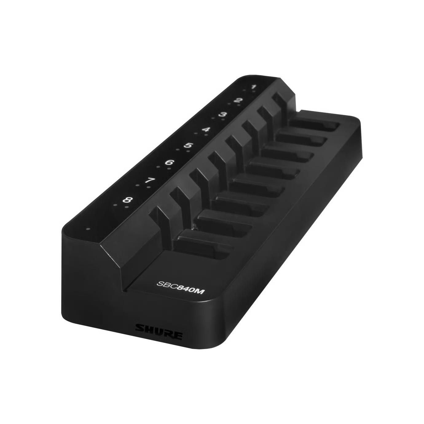 SBC840M-US Cargador em red de ocho posiciones para las baterías SB910M