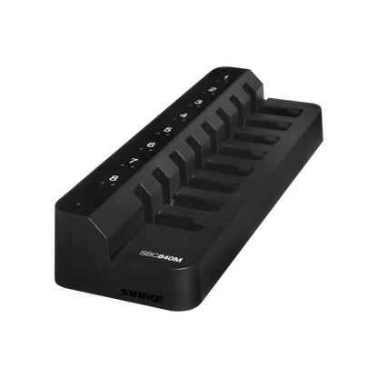 SBC840M-US Cargador em red de ocho posiciones para las baterías SB910M