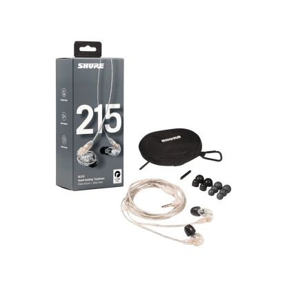 SE215-CL Auriculares Profesionales con tecnología Sound Isolating™