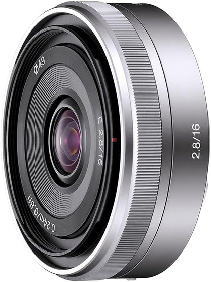 Sony Lente Angular Fijo 16mm F2.8 Montura E APS-C SEL16F28