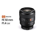 Lente FE 50 mm F1,4 GM  SEL50F14GM