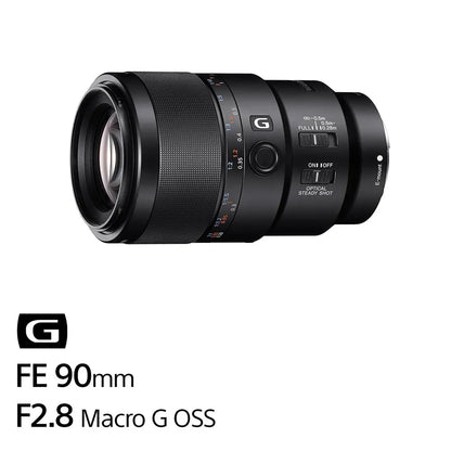 Lente FE 90 mm F2.8 Macro G OSS  SEL90M28G