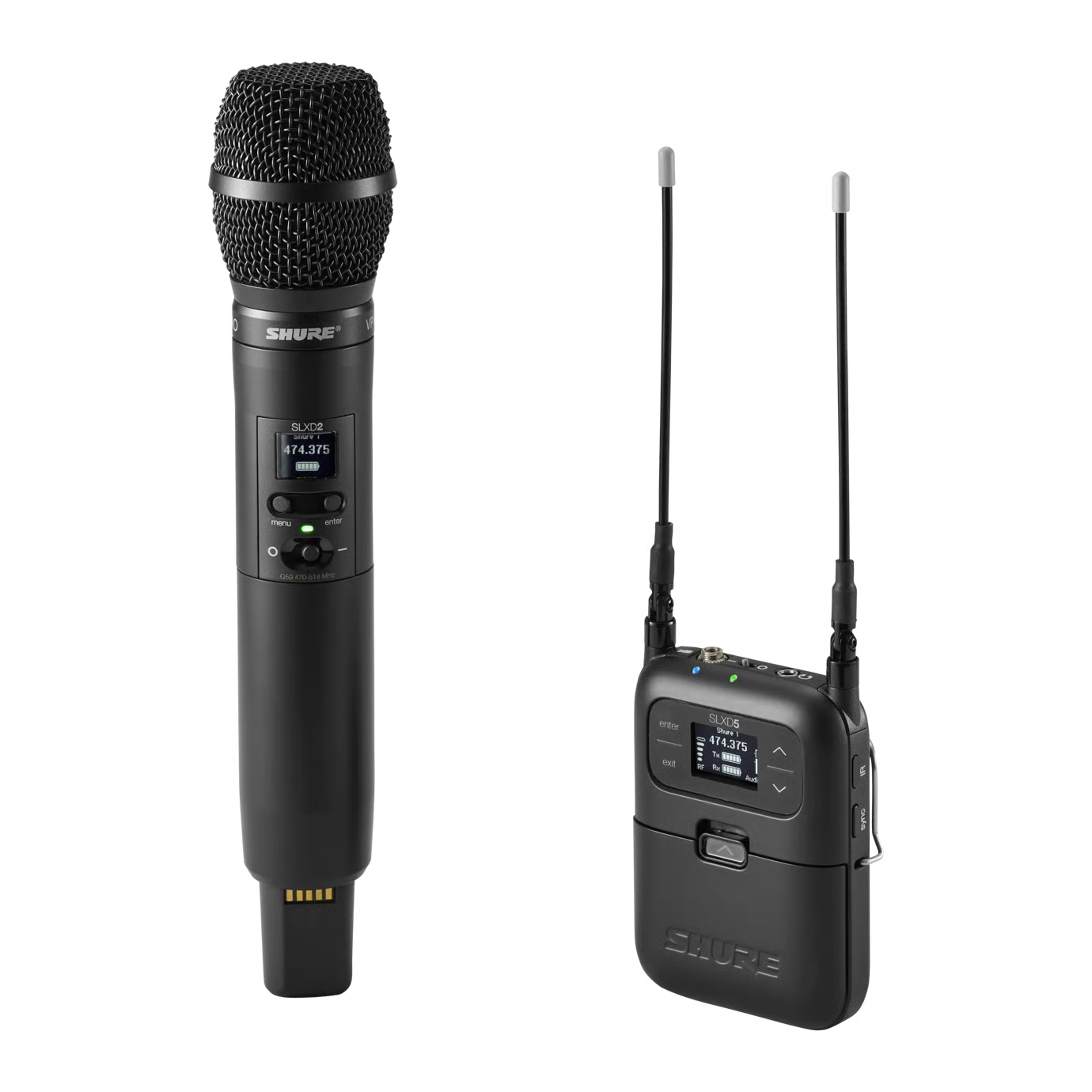 Sistema inalámbrico portátil con transmisor de mano VP68