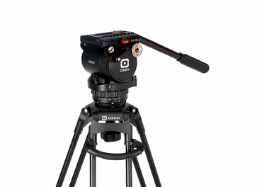 Tripié Profesional OZEN System 6CF2S de Fibra de Carbono con Cabezal Fluido AGILE 6S (Payload 1–8 kg, Bowl 75 mm)