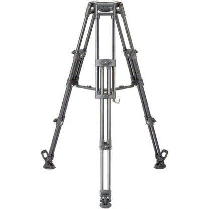 Trípode Libec T150B de aluminio de dos etapas para trabajo pesado con tazón de 150 mm