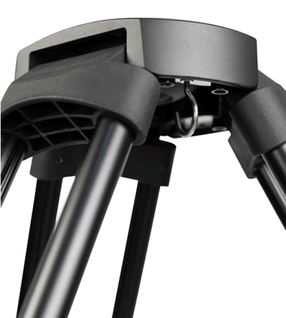 Sistema de trípode Libec TH-V con base de doble cabezal y estuche