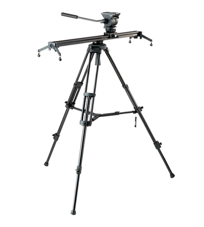 Kit de cabezal fluido Libec TH-Z S8, trípode, deslizador de 33" y estuche de transporte