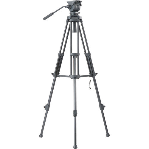 Kit de cabezal fluido Libec TH-Z S8, trípode, deslizador de 33" y estuche de transporte