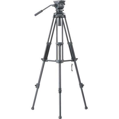 Kit de cabezal fluido Libec TH-Z S8, trípode, deslizador de 33" y estuche de transporte