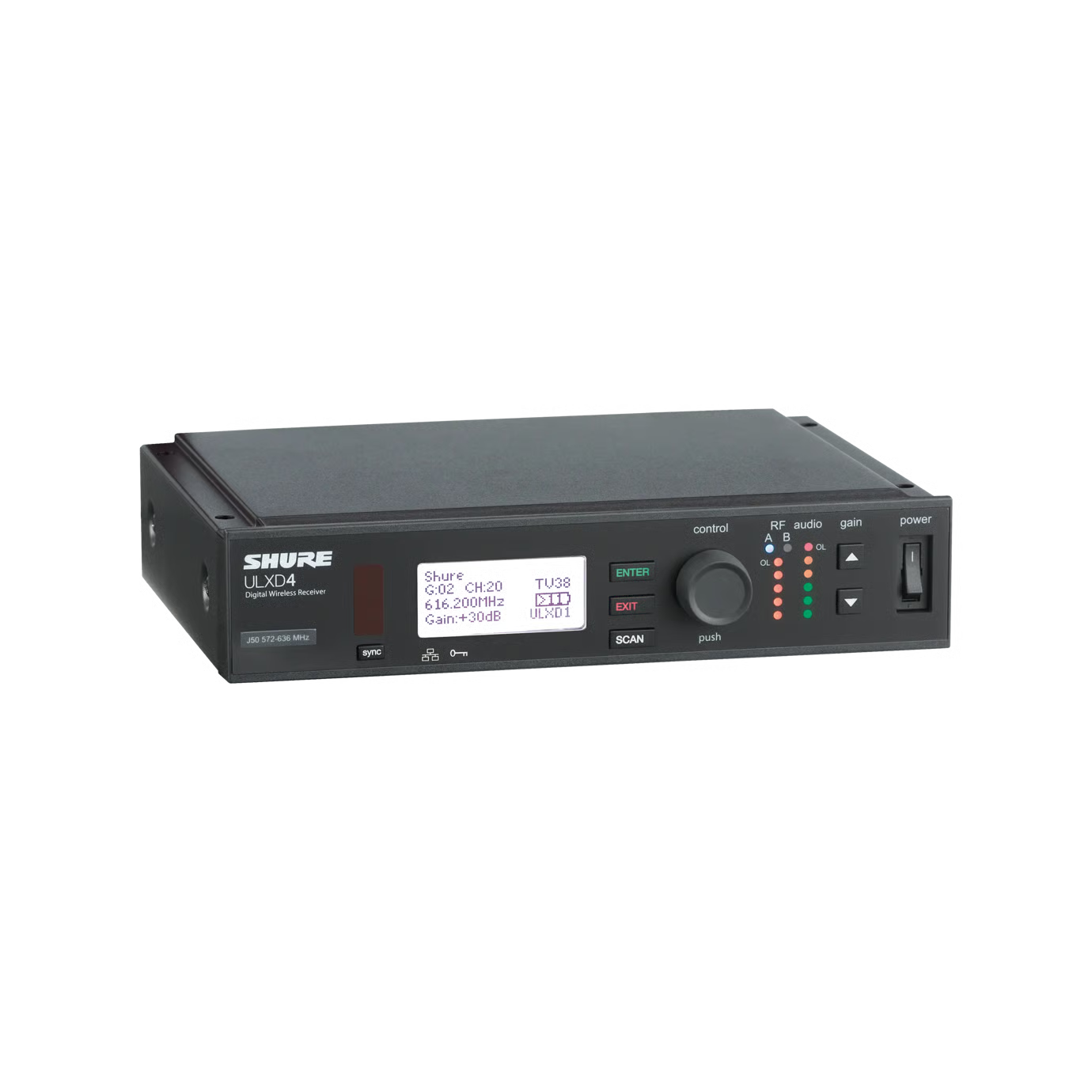 Receptor Inalámbrico Digital ULXD4