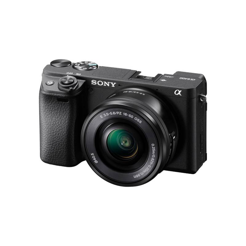 SONY ALPHA ILCE-6400L CON LENTE 16-50 MM