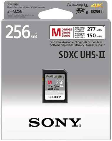 Memoria Sony SDXC UHS-II SDXC serie SF-E 256GB