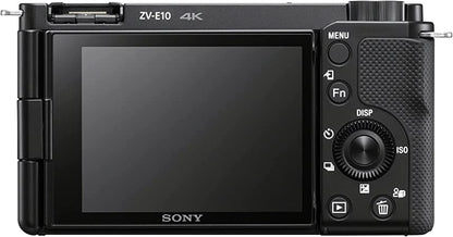 SONY Cámara ZV-E10L/BQ E38  para videoblogs