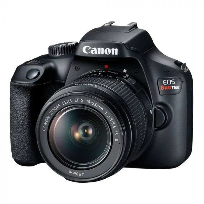  Canon EOS Rebel T100 EF-S 18–55mm f/4–5.6 STM 