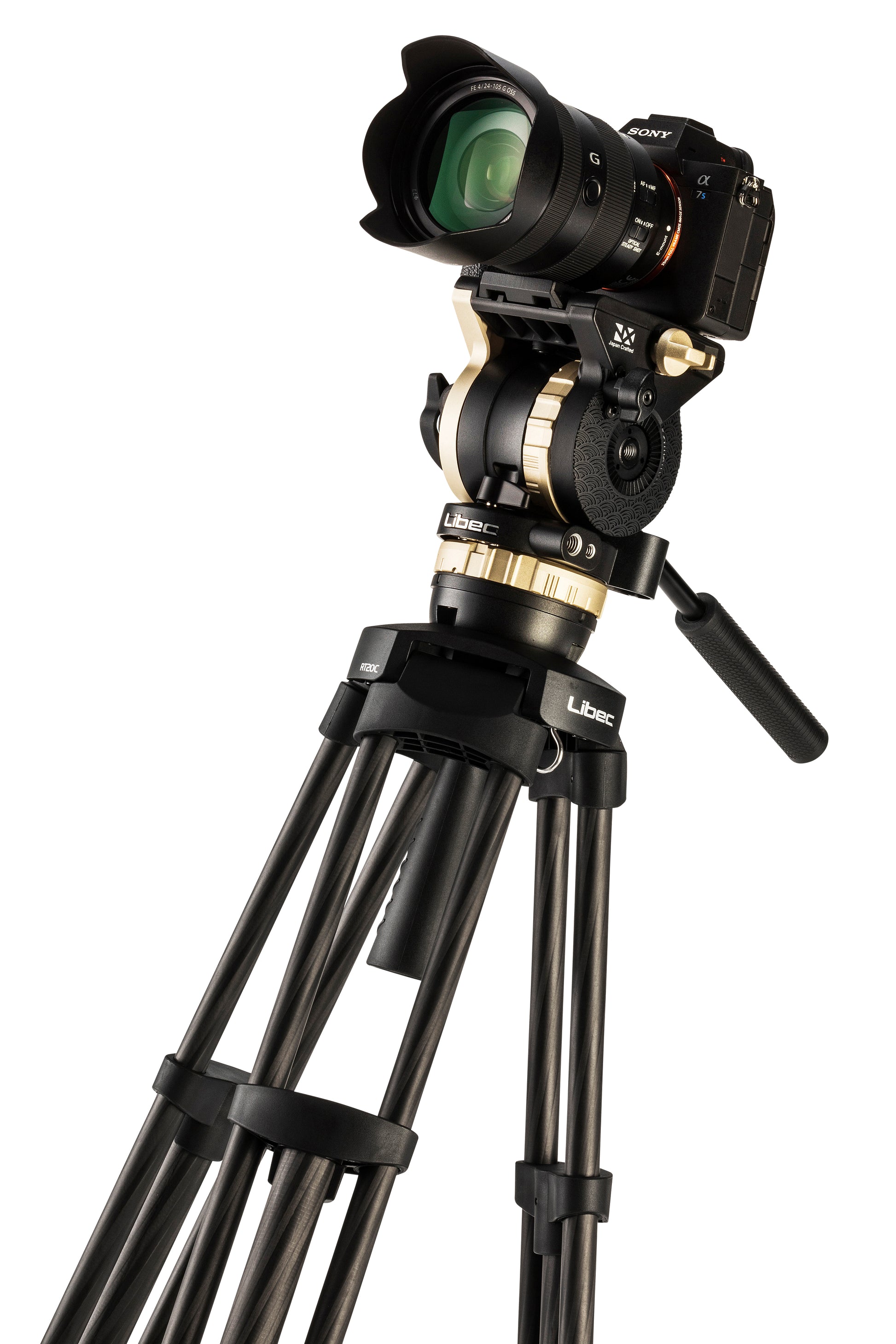 Tripie Libec NX-100MC Fibra de Carbono