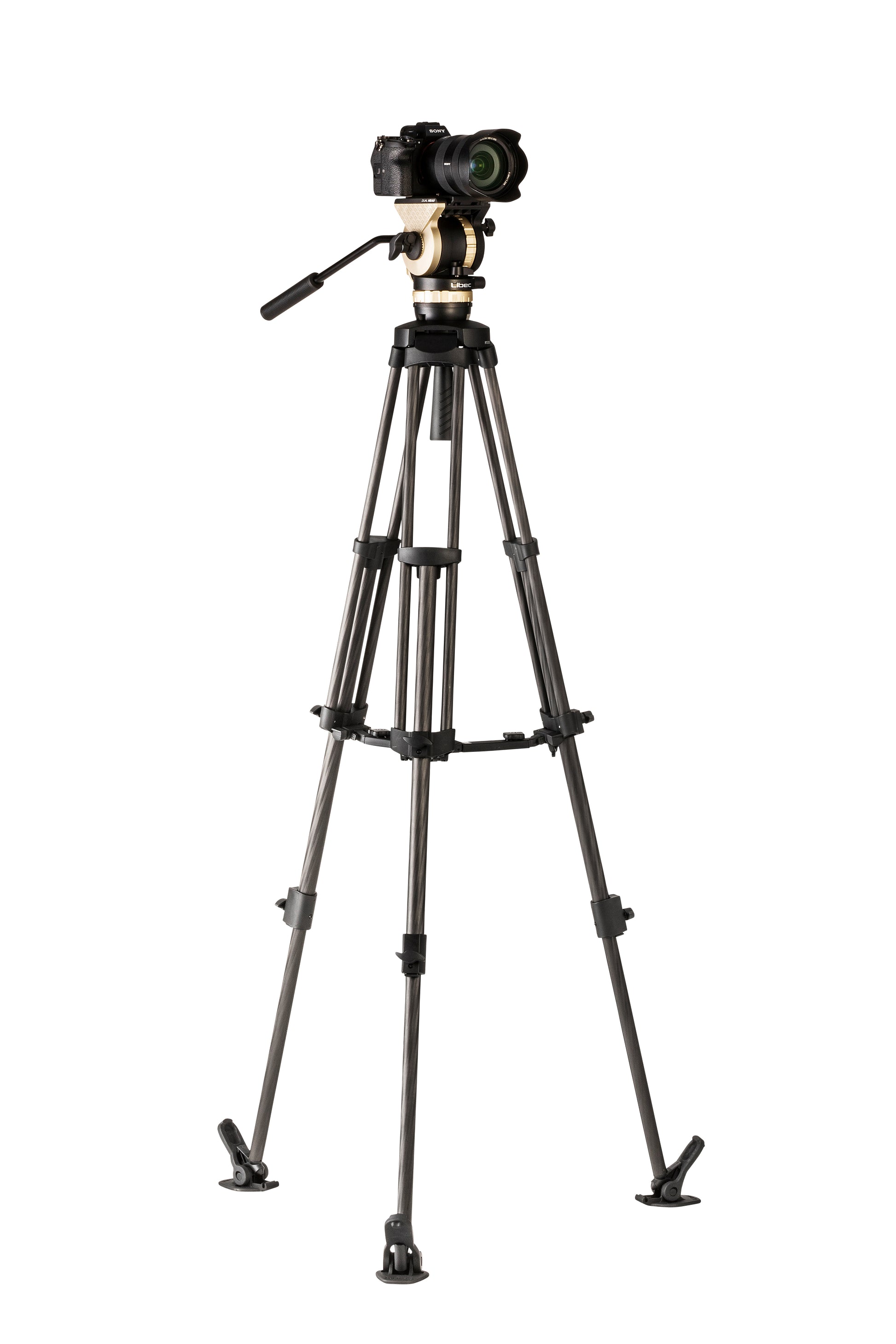 Tripie Libec NX-100MC Fibra de Carbono