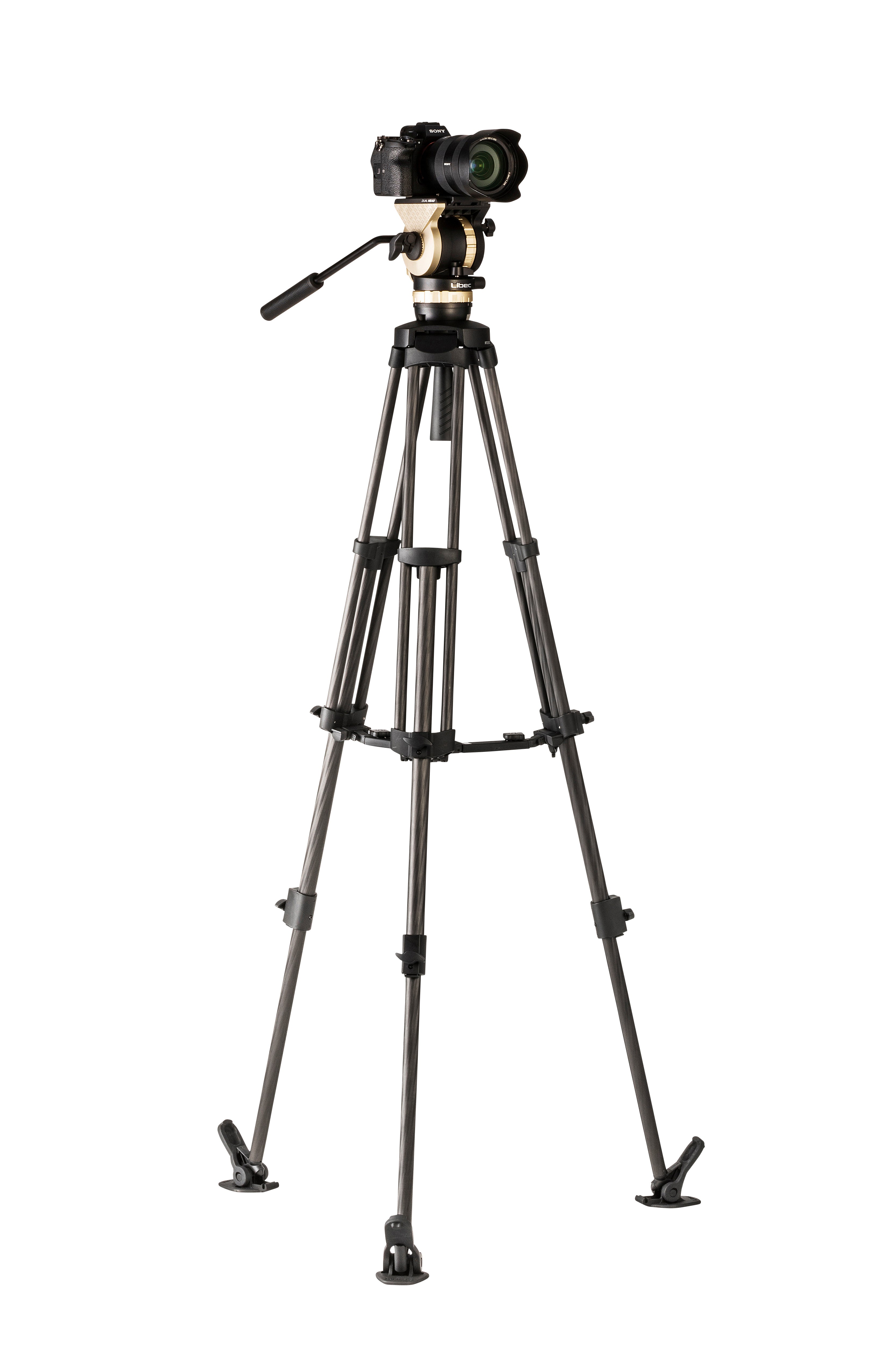 Tripie Libec NX-100MC Fibra de Carbono